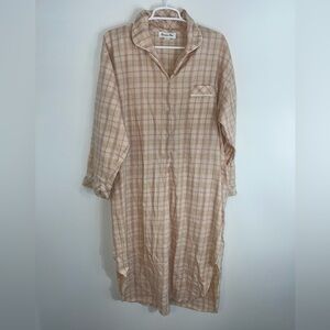CHRISTIAN DIOR PATTERNED SLEEP DRESS